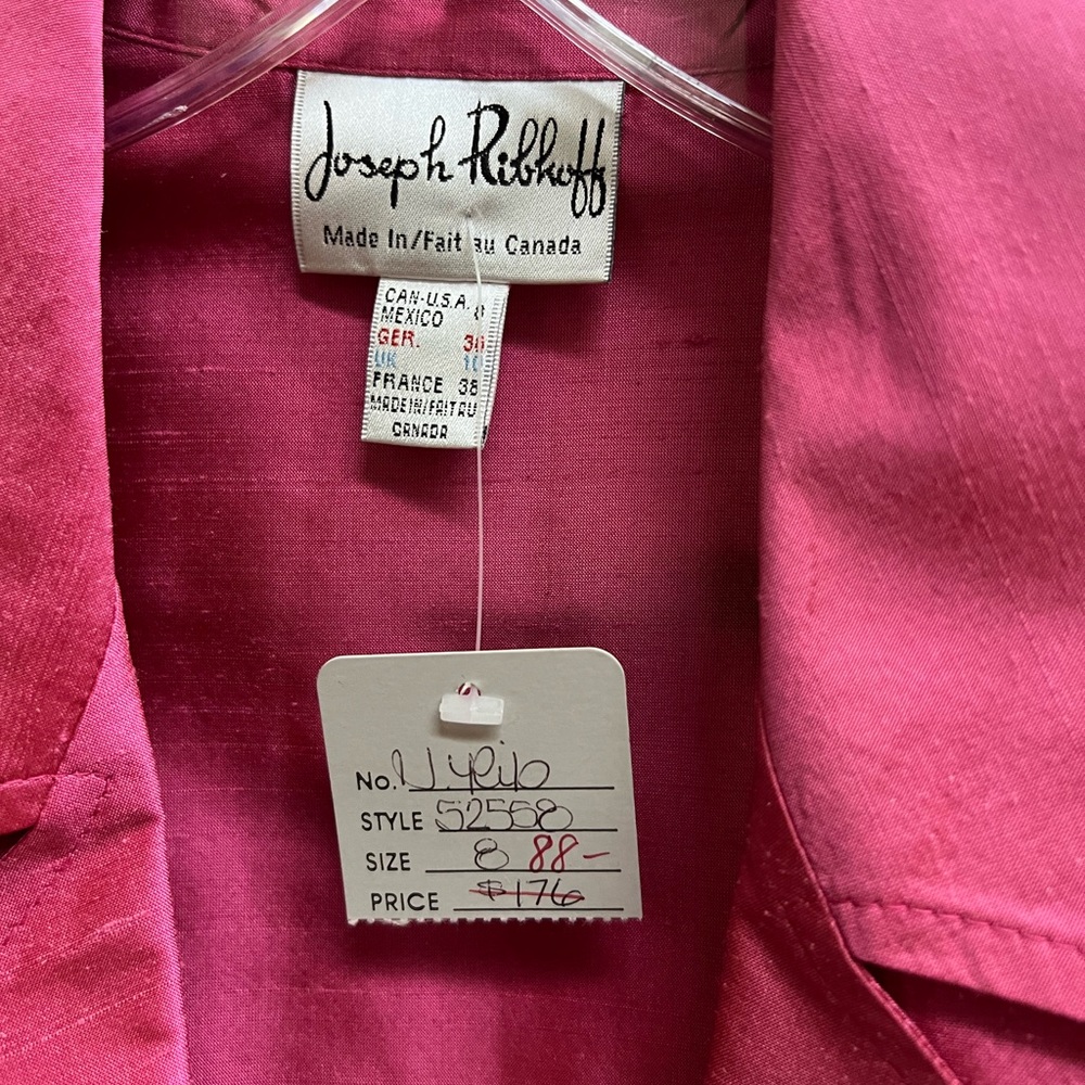 Joseph Ribkoff Vibrant Pink Jacket